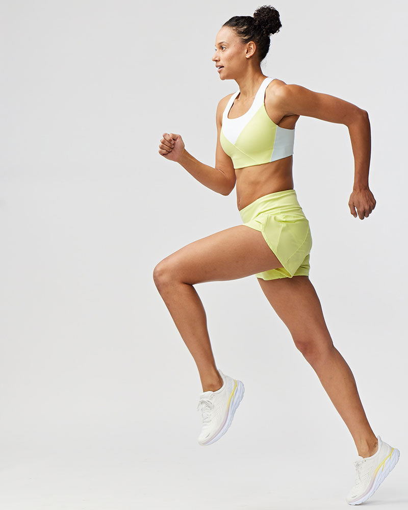 Goal Five Sheva Damen-Laufshorts mit hoher Taille