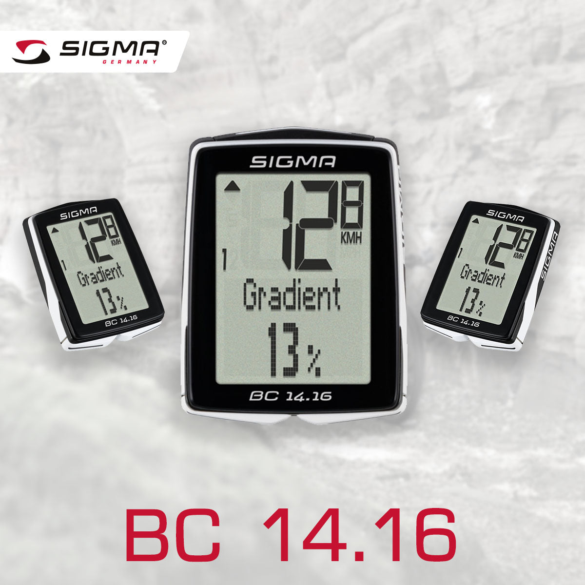 Ciclocomputadora Zeitbike Sigma BC 14.16