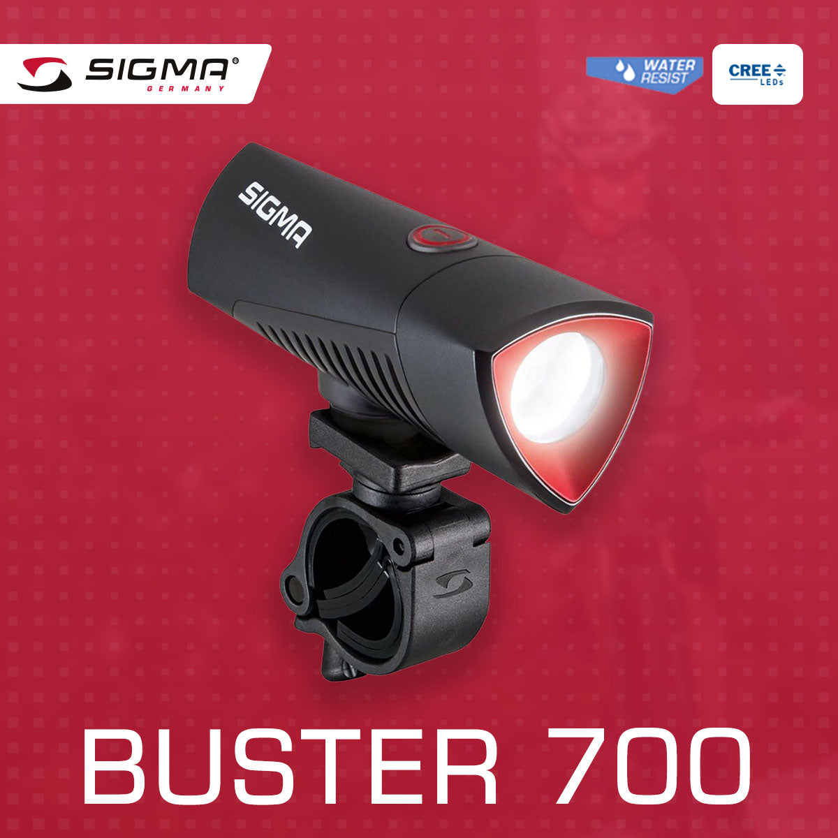 Éclairage de vélo Sigma Buster 700