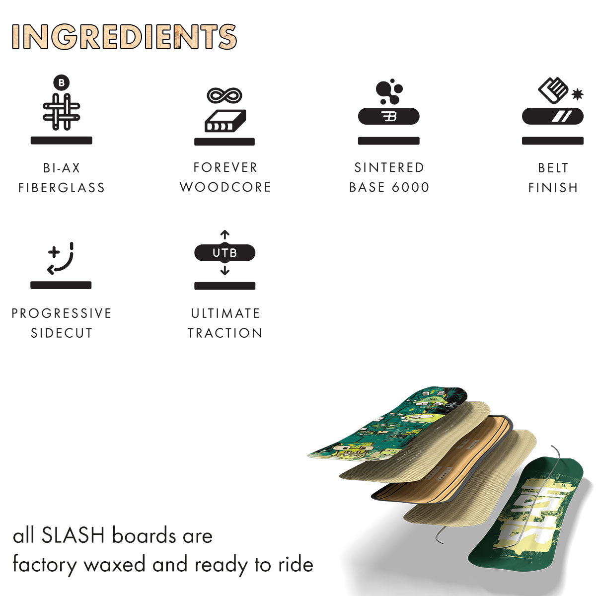 Snowboard Zeitbike Slash Splash