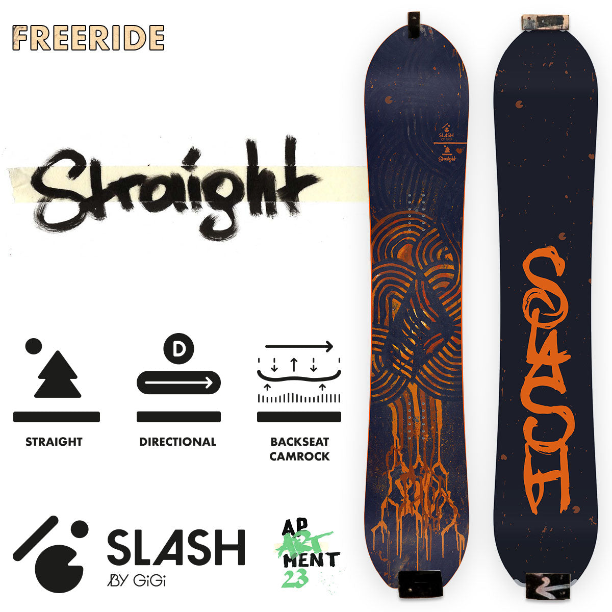 Zeitbike Slash Snowboard