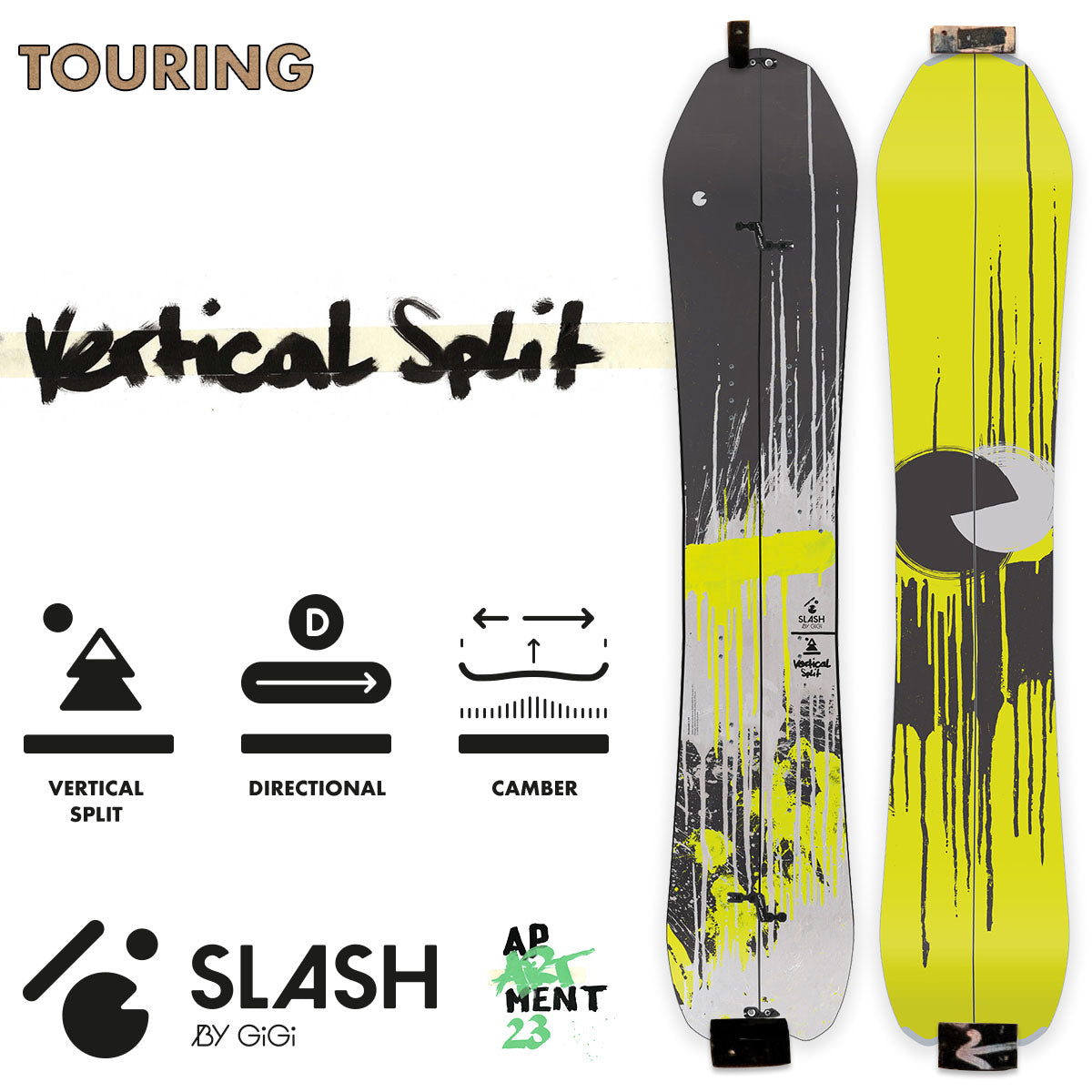 Zeitbike GiGi Slash Vertical Splitboard