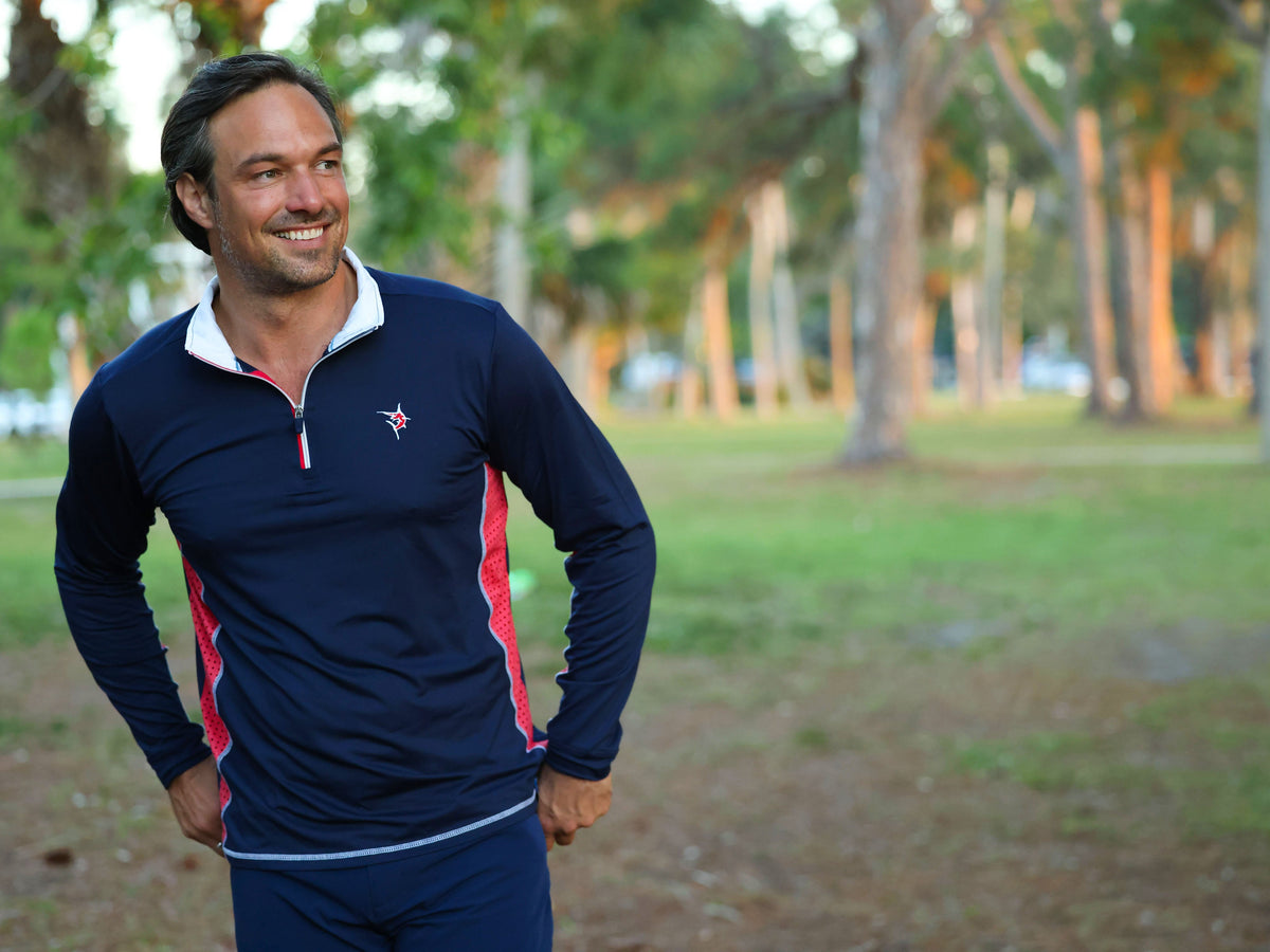 White Water Life Southport Performance Quarter Zip
