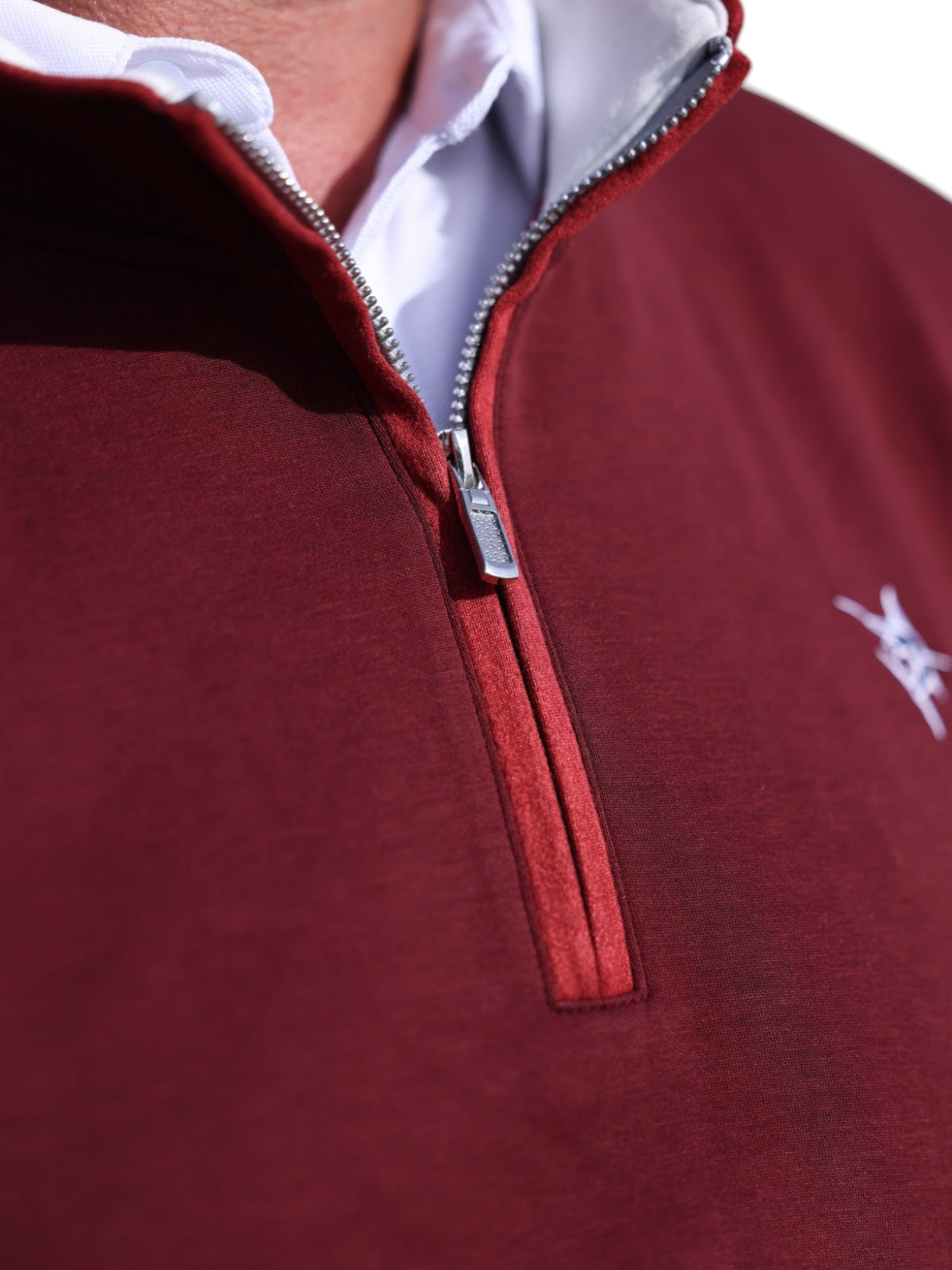 Suéter Turnberry Quarter Zip de tejido suave de White Water Life