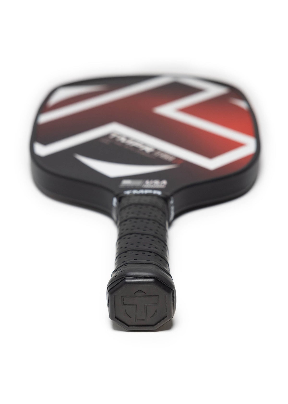 Tmpr Sports Terra Lx Fire Pickleball Paddle With White Trim