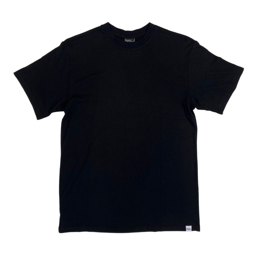 Camiseta de cuello redondo de bambú