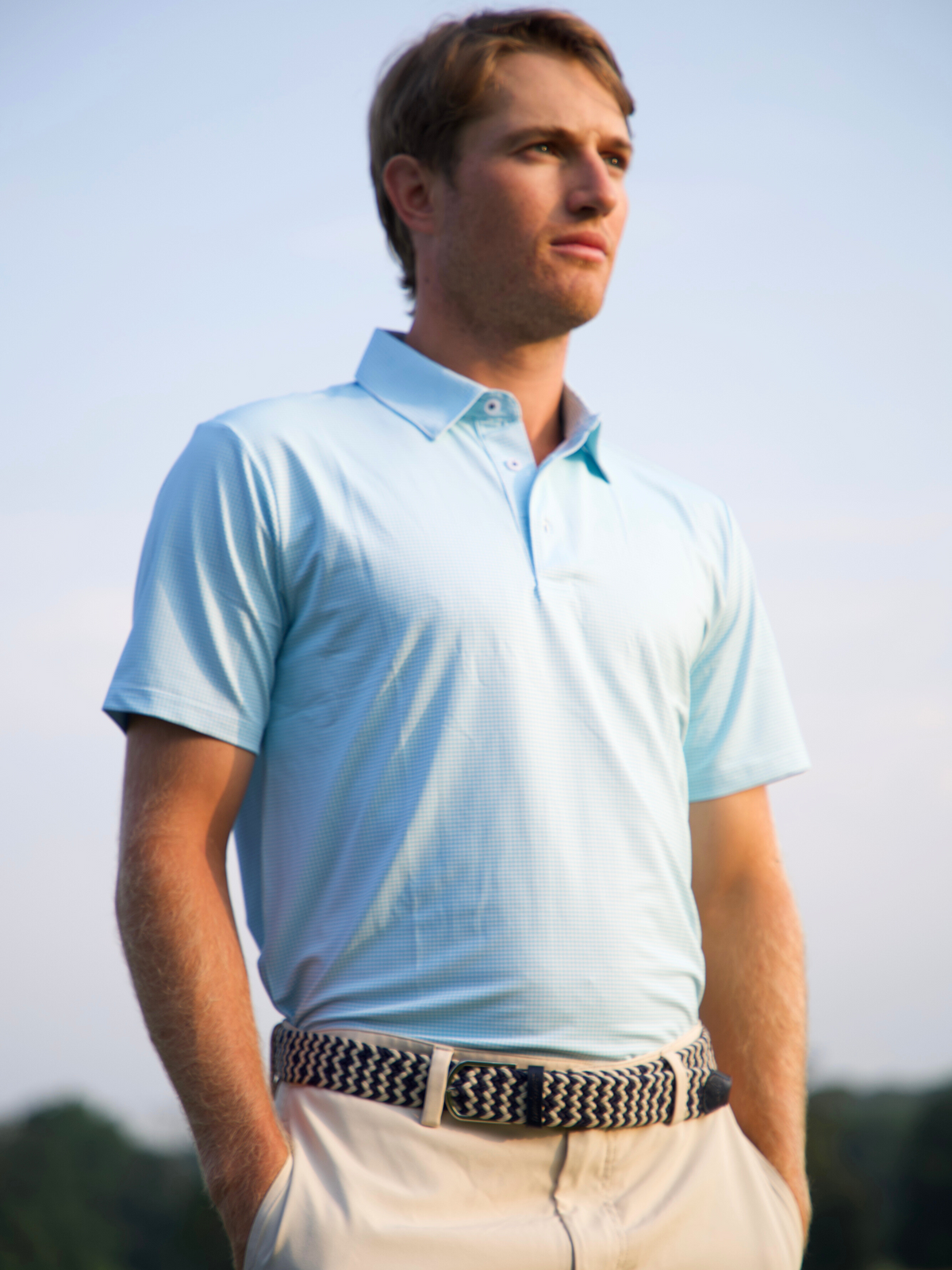 White Water Life Vineyard Performance Polo Shirt