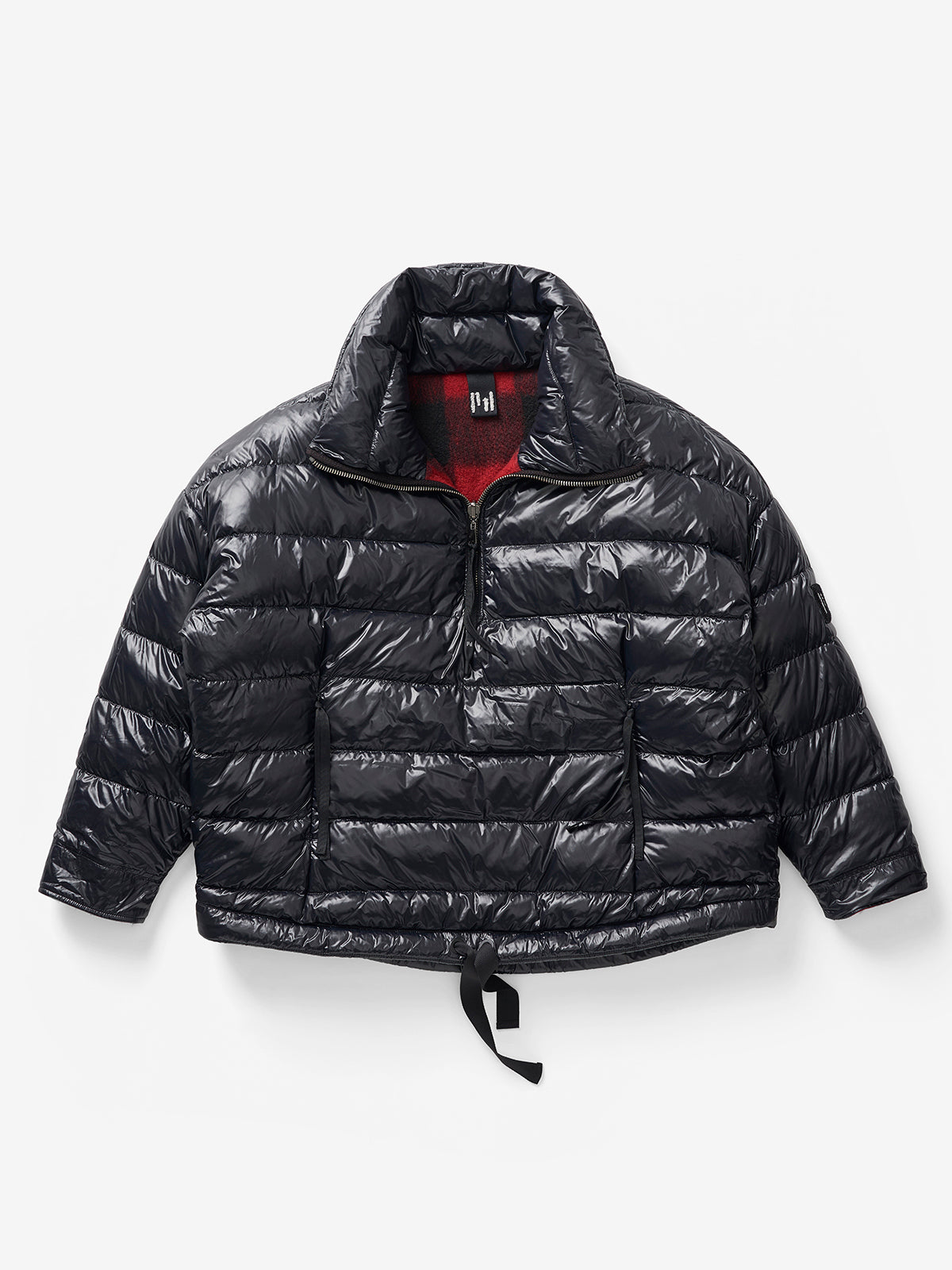 Chamarra Puffer Reversible de Lana con Medio Cierre de Holden Outerwear