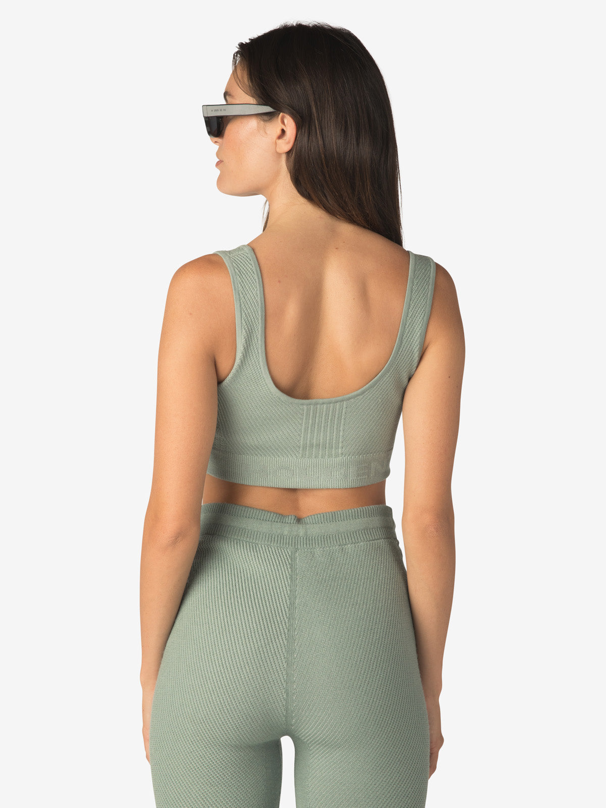 Holden Outerwear Nahtloses Bralette in Salbei