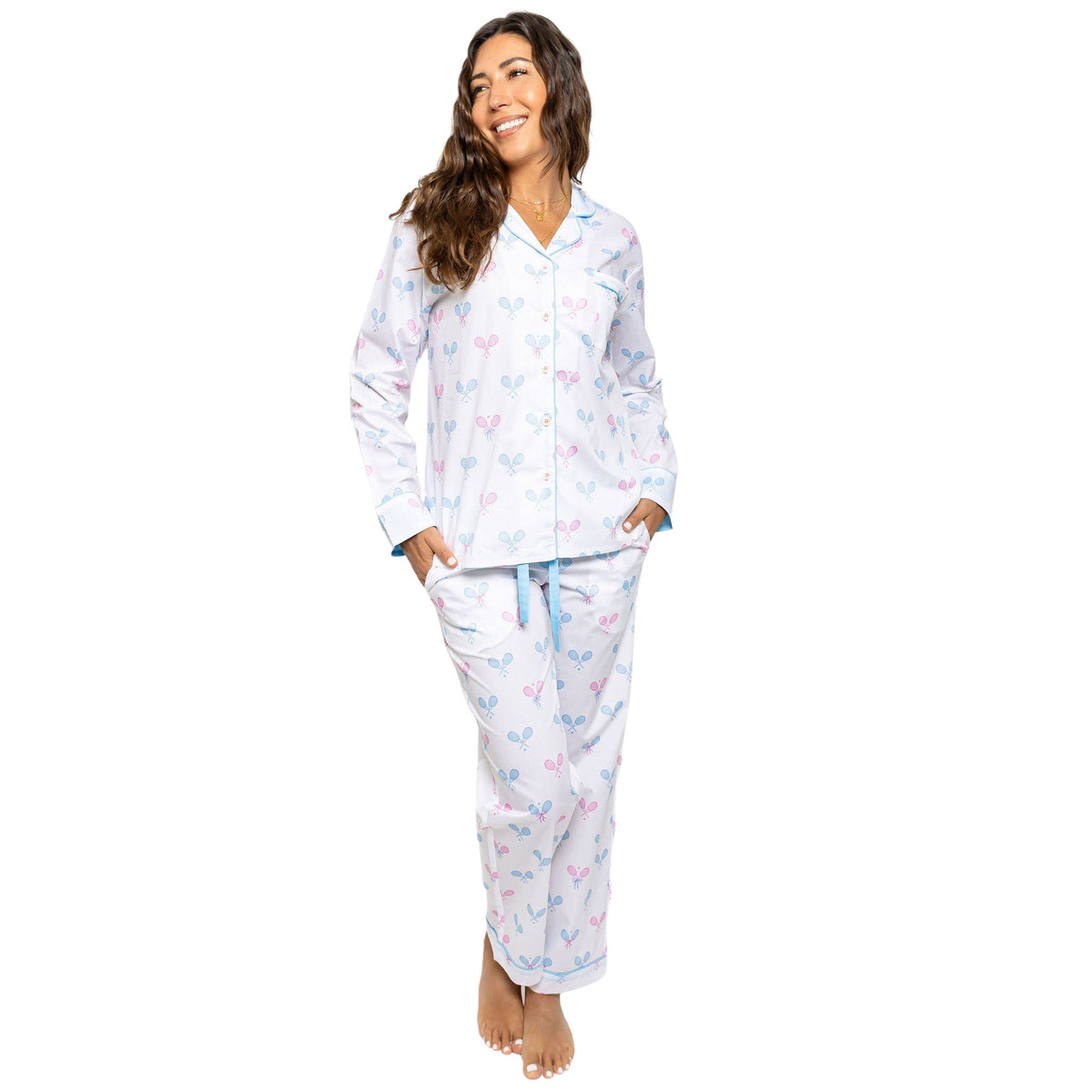 Conjunto de pijama Sant and Abel con lazos de tenis