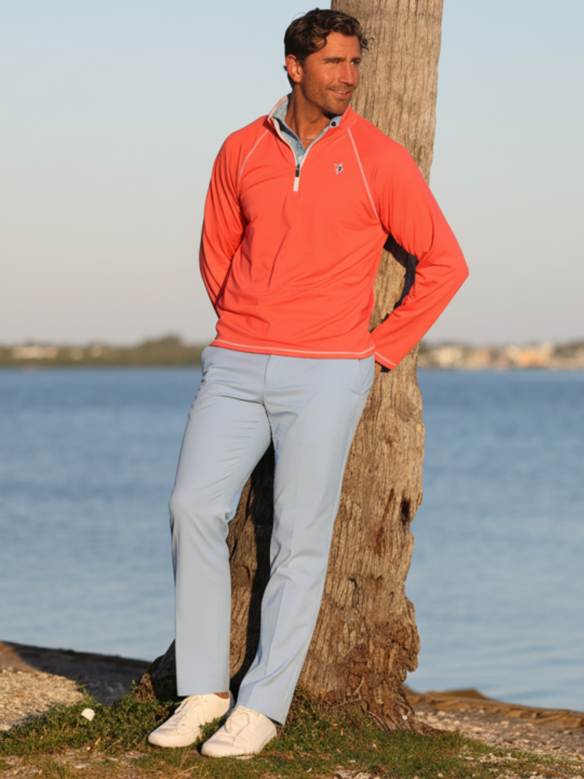 Pull zippé New Harbor White Water Life Confort sans effort