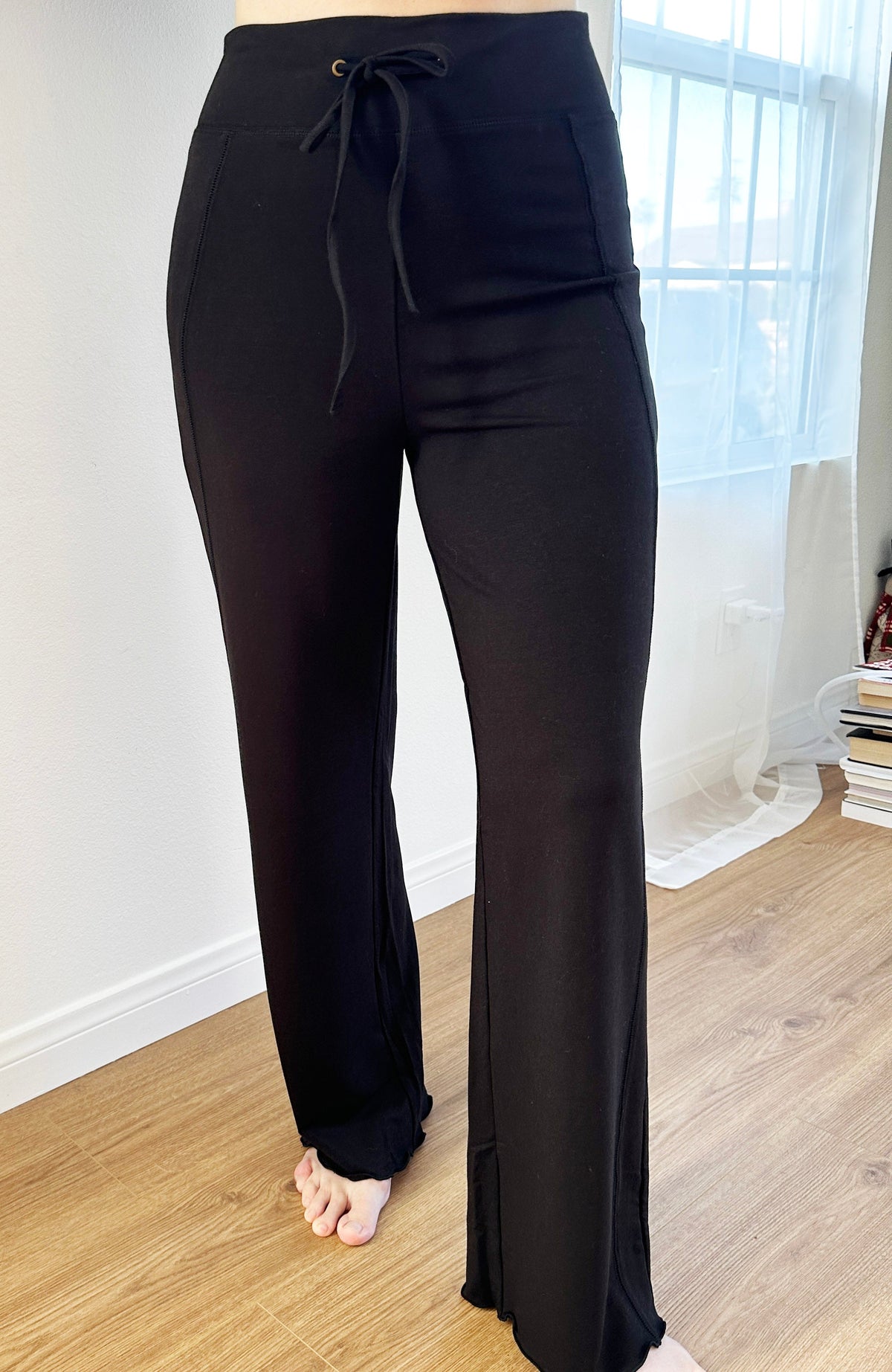 Spun Bambus-Yogahose