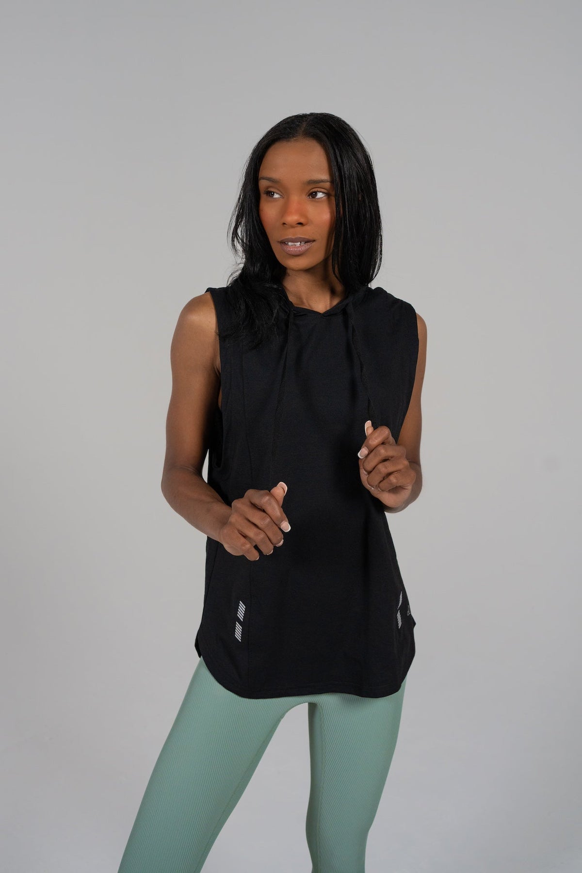 Alyth Active Determined Sleeveless Hoodie