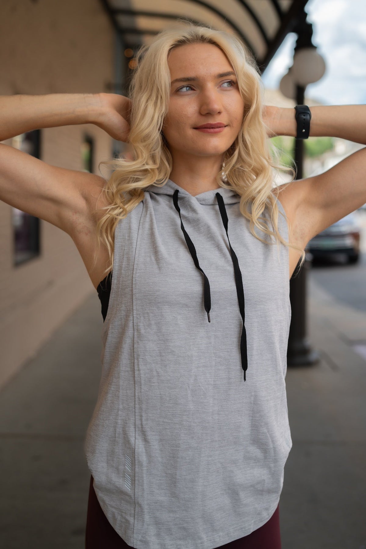 Alyth Active Determined Sleeveless Hoodie
