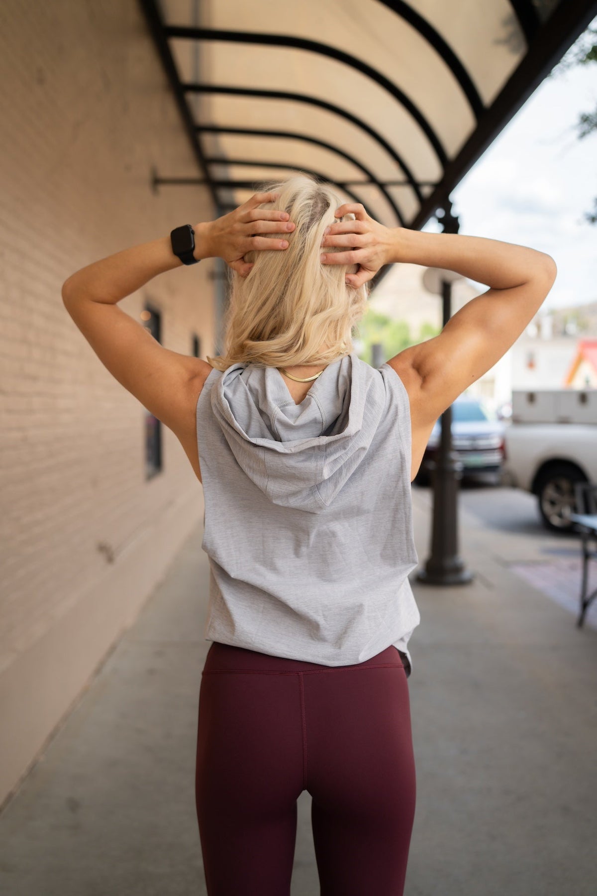 Alyth Active Determined Sleeveless Hoodie