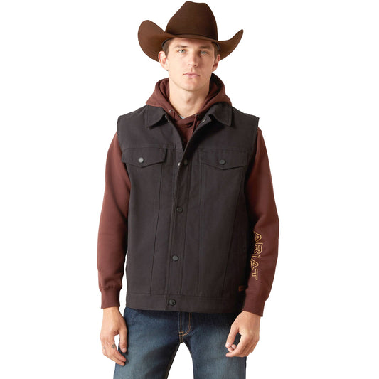 Ariat Men's Canvas Rancher Vest