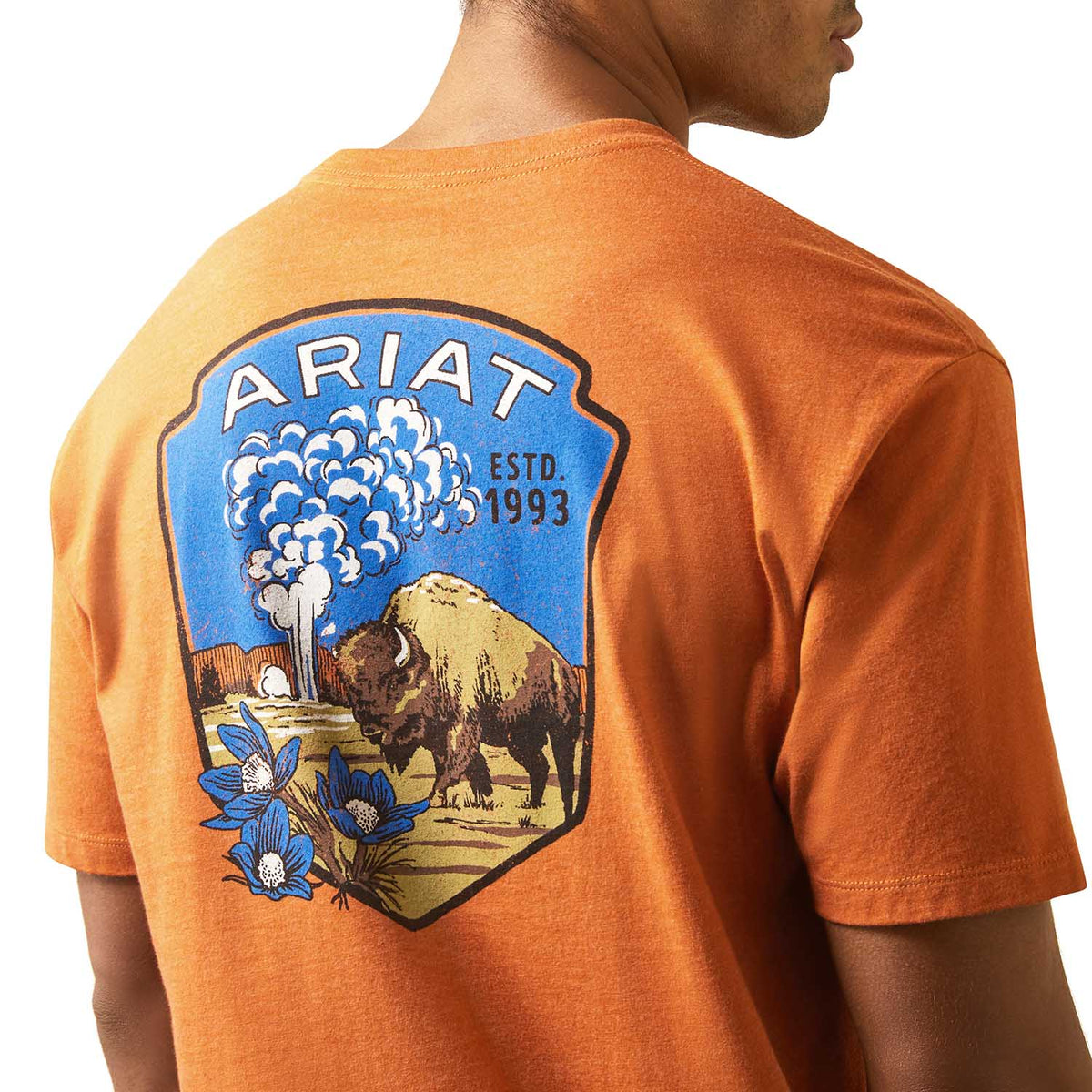 Ariat Men's Old Faithful Short Sleeve Graphic T-Shirt