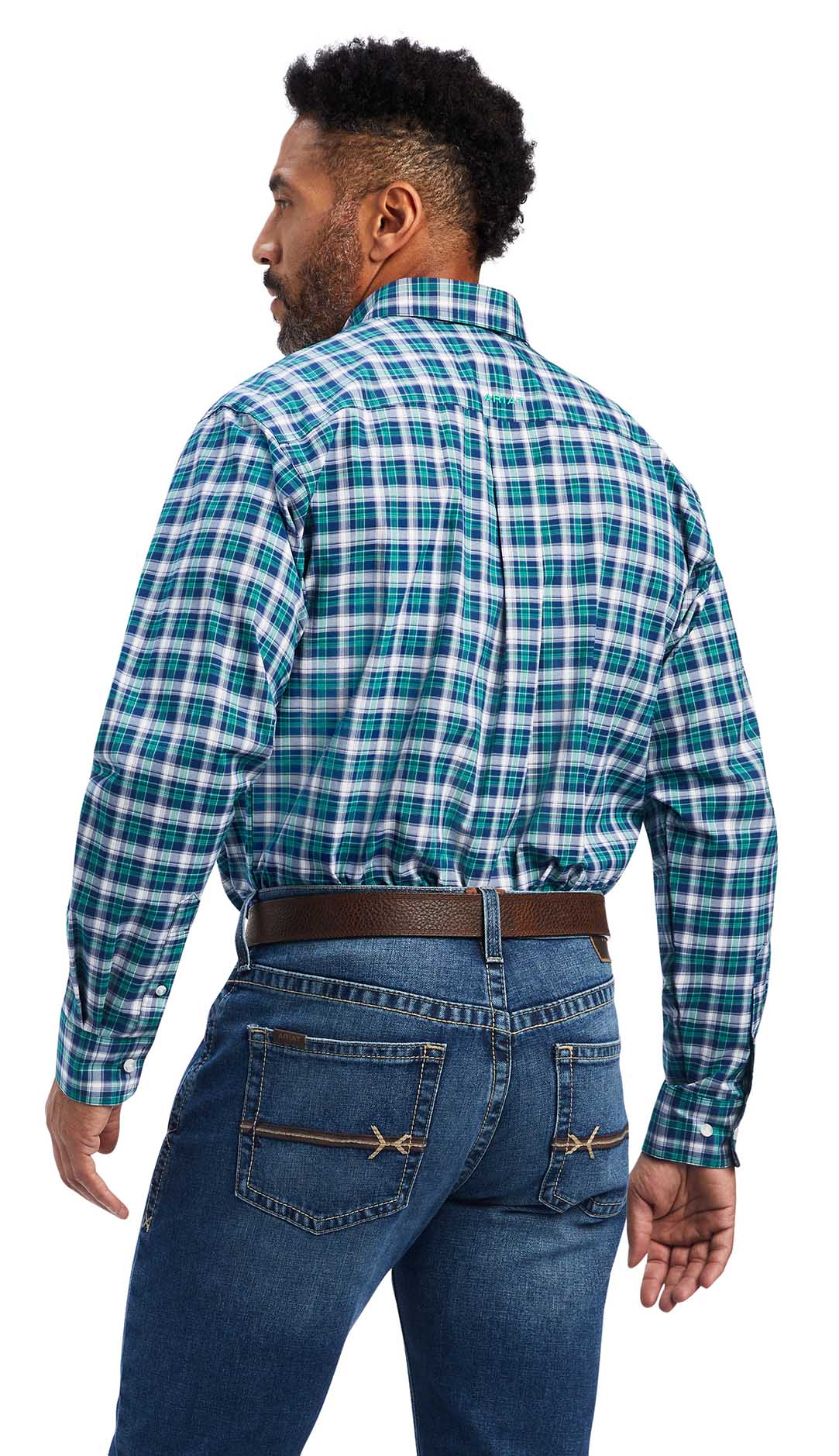 Ariat Pro Series Brantleigh Stretch Classic Fit Shirt in Jelly Bean