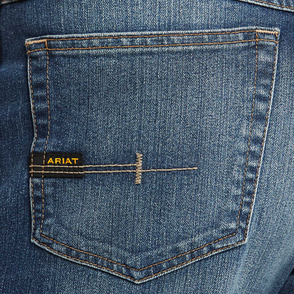 Ariat Men's Rebar M3 Loose DuraStretch Basic Stackable Straight Leg Jean