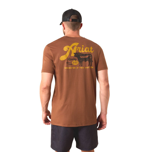 Ariat Men's BBQ Smoke T-Shirt