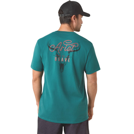 Ariat Men's Cattle Skull Freedom T-Shirt