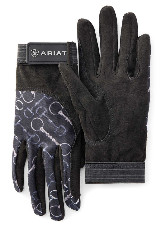Jeffers - Ariat Tek Grip Gloves, Bits - 6.5