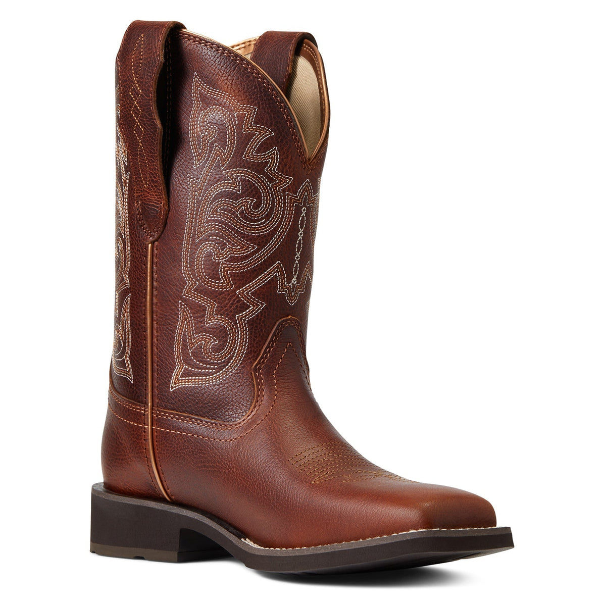 Jeffers - Ariat Women's Delilah StretchFit Western Boot - Brown - 7.5