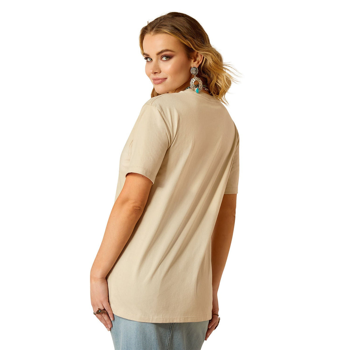 Playera gráfica de manga corta Ariat Desert Bronc