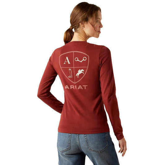 Ariat Women's Eq Icons Long Sleeve Tee
