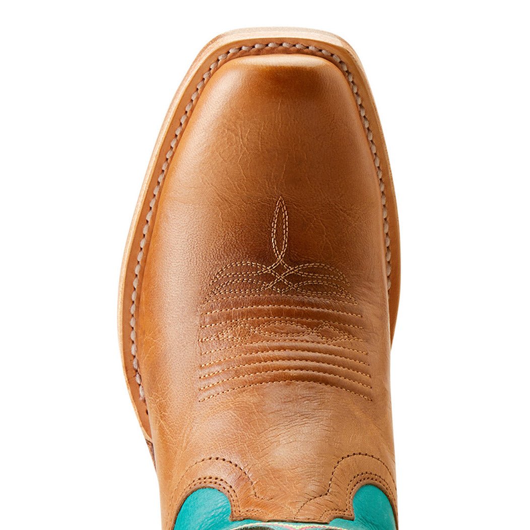 Jeffers - Ariat Women's Futurity Colt Western Boots - Tan Patina - 6.5 - Pair