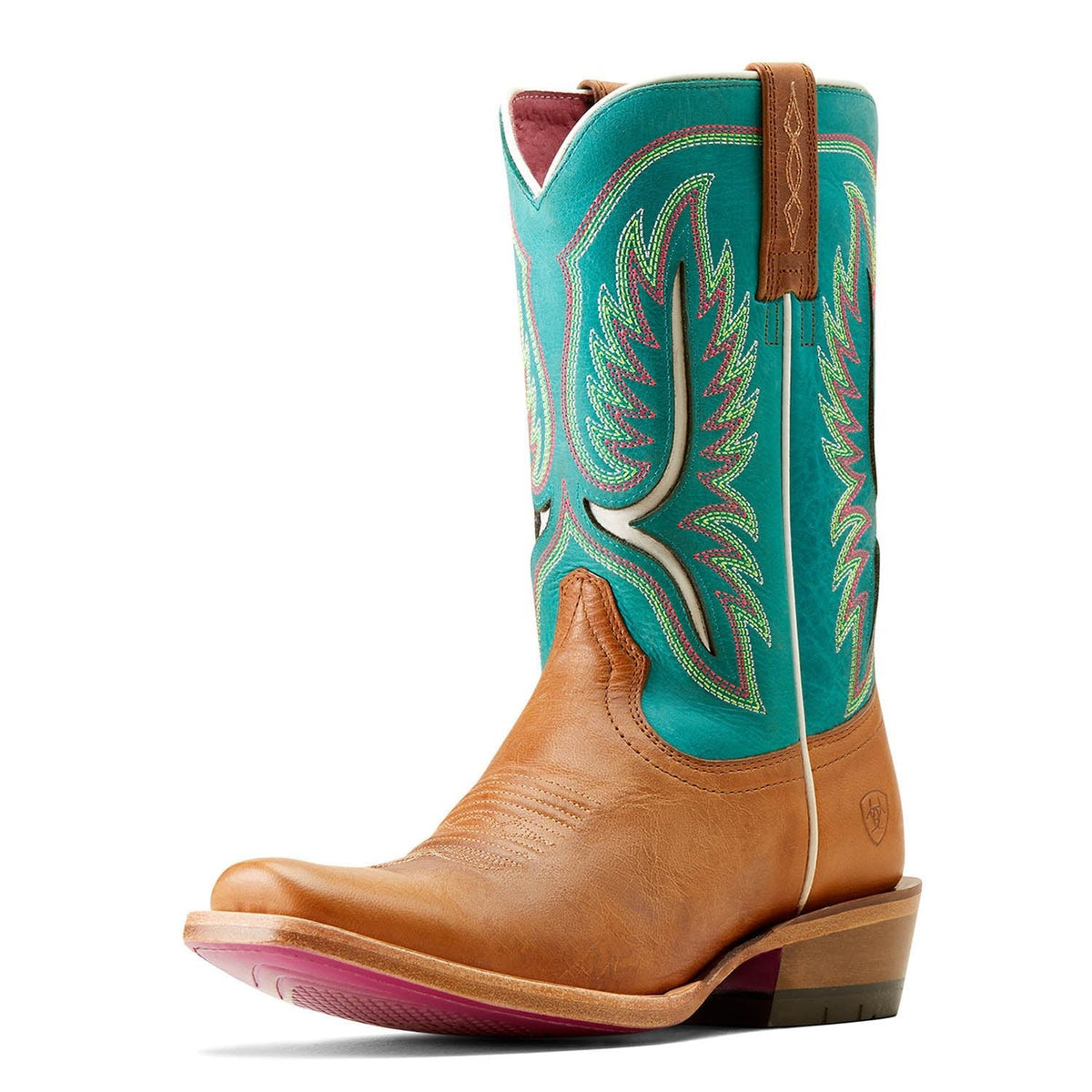 Jeffers - Ariat Women's Futurity Colt Western Boots - Tan Patina - 6.5 - Pair