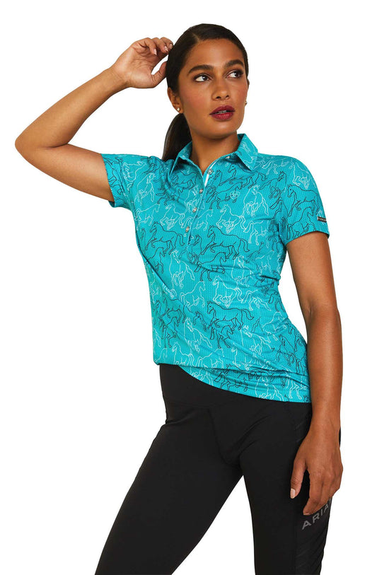 Ariat Women's Motif Polo Shirt