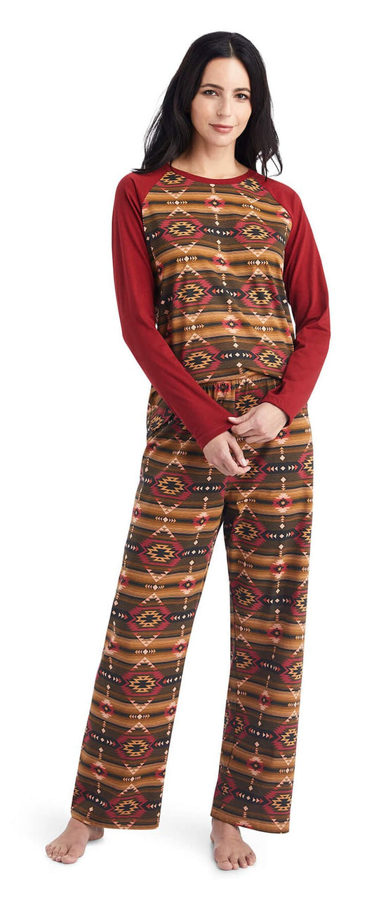 Ariat Women's Southwestern Pajama Set
