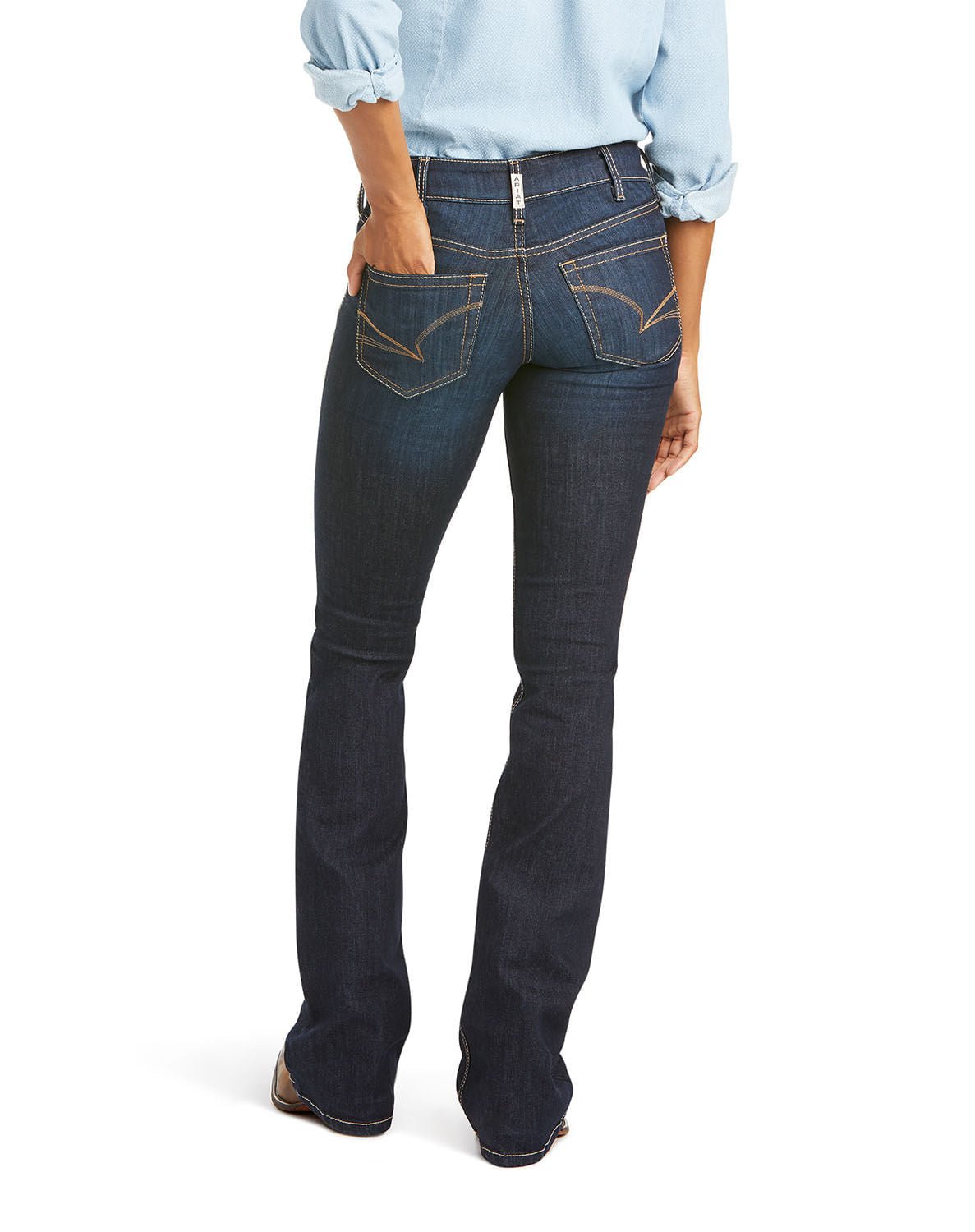 Jean Boot Cut pour femme R.E.A.L. Mid Rise Arrow Fit Jocelyn d'Ariat