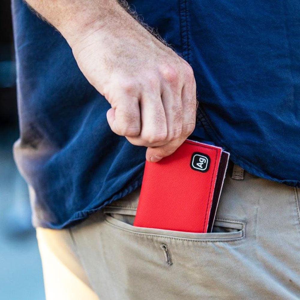 ZEITBIKE - Alchemy Goods Belltown Wallet - Red - One Size
