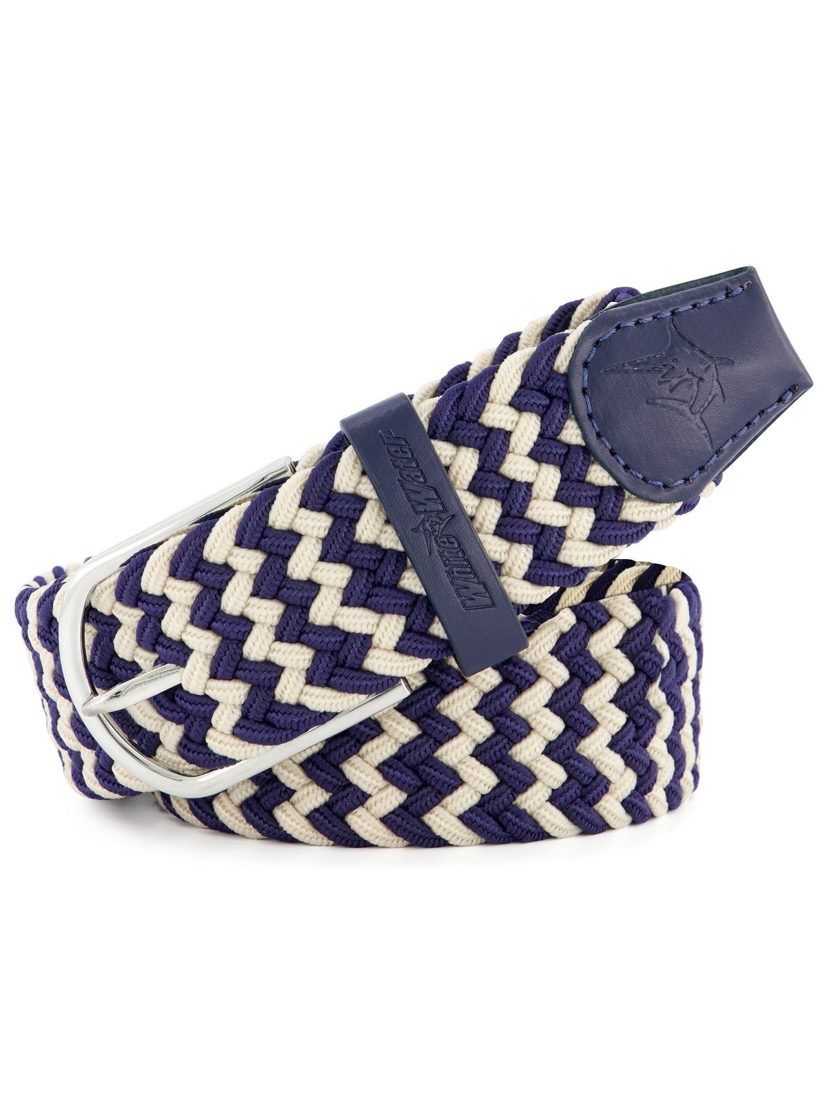 Ceinture tressée Waterline White Water Life