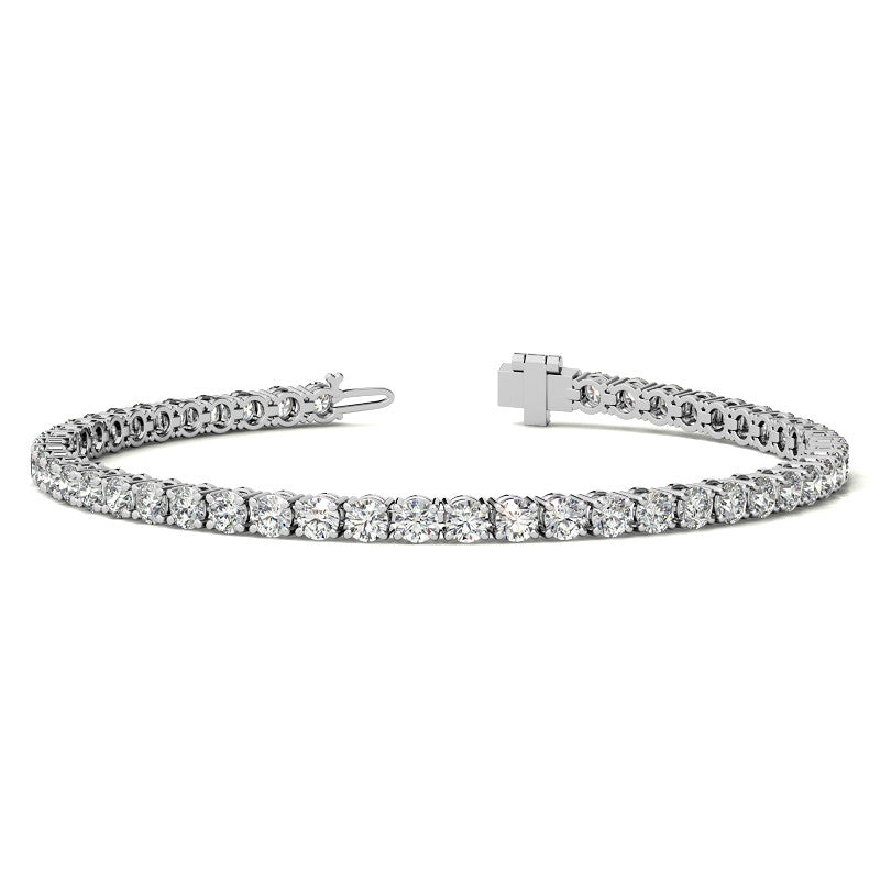Bracelet tennis en saphir créé VossAgin