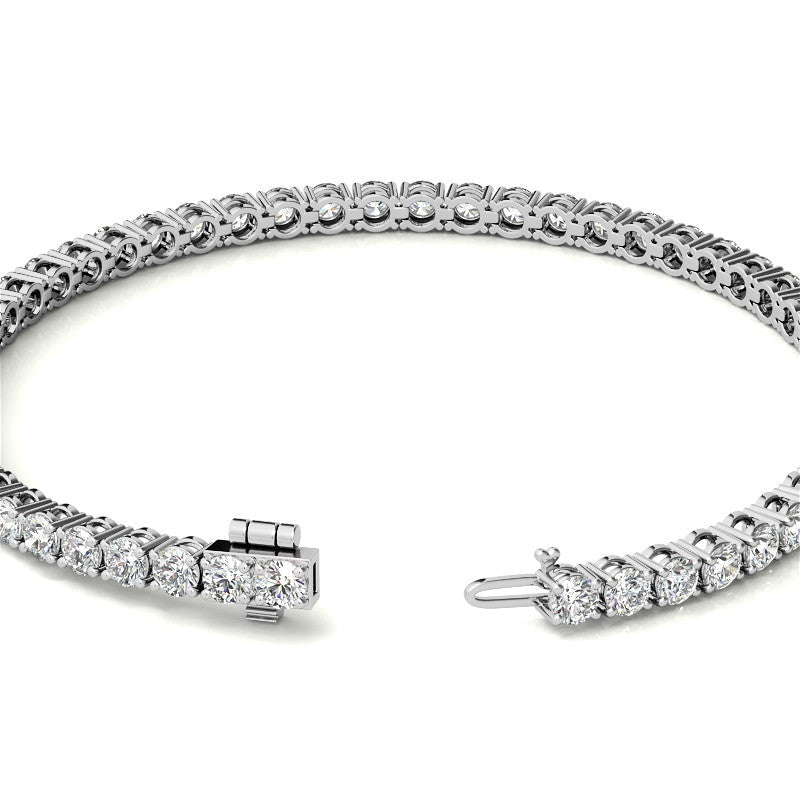 Pulsera de tenis de moissanita VossAgin
