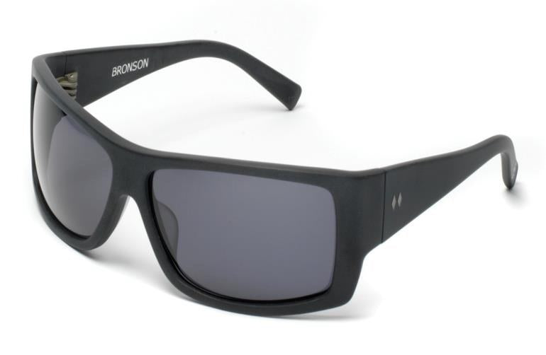 SurfShop.com - Tres Noir The Bronson Sunglasses Matte Black - Matte Black