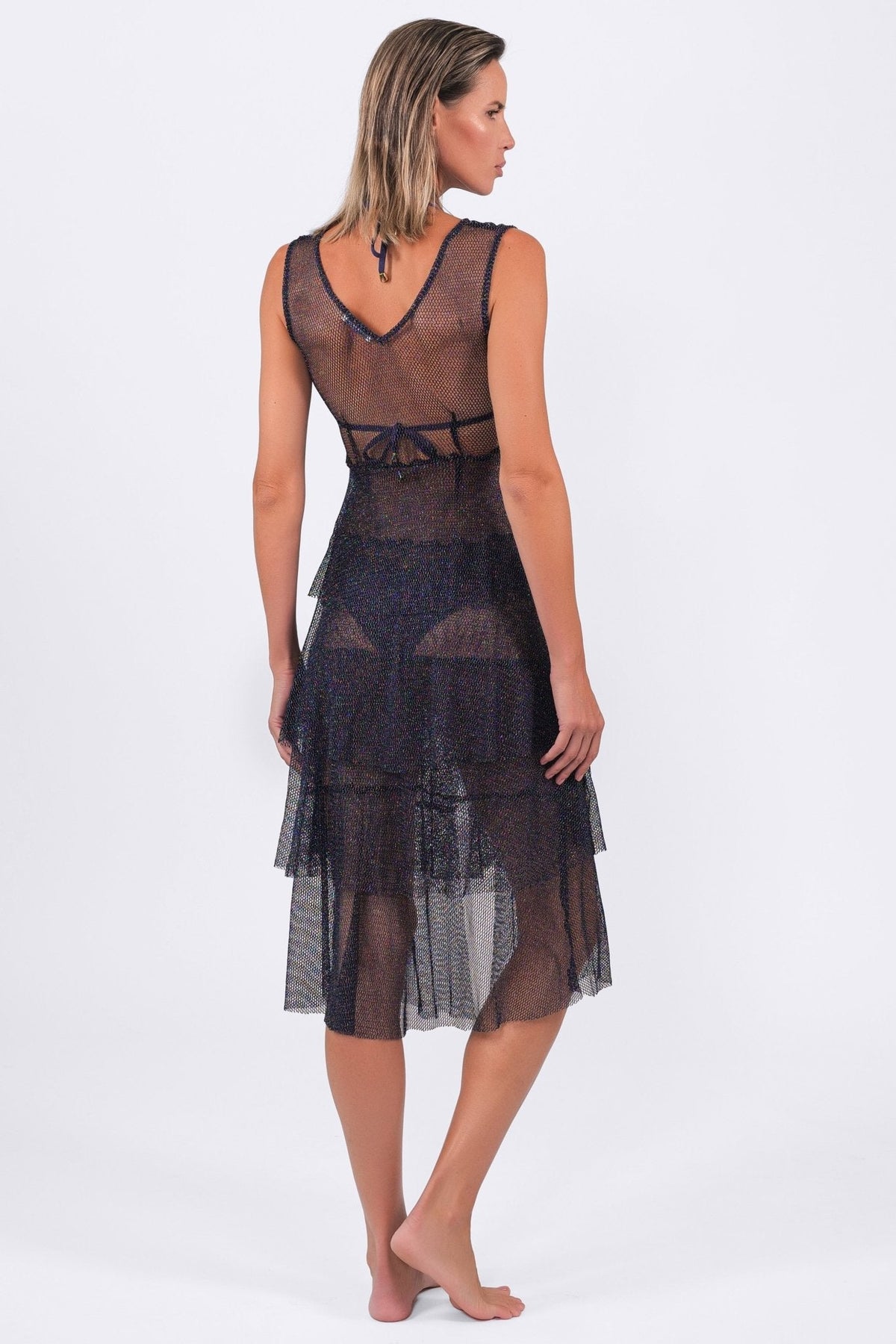 Vestido de playa Acqua De Luxe Buzios Shimmer
