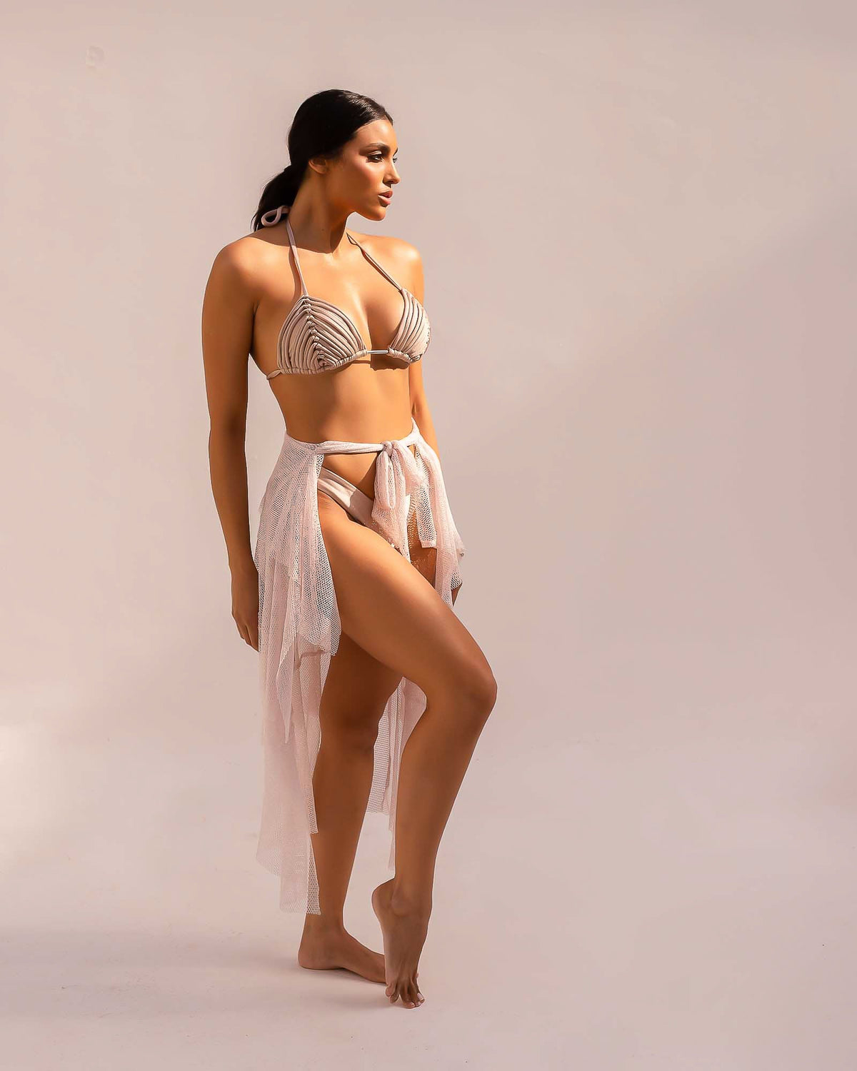 Vestido de playa Acqua De Luxe Buzios Shimmer