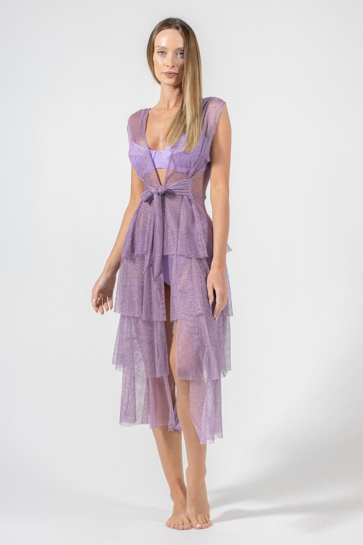 Vestido de playa Acqua De Luxe Buzios Shimmer