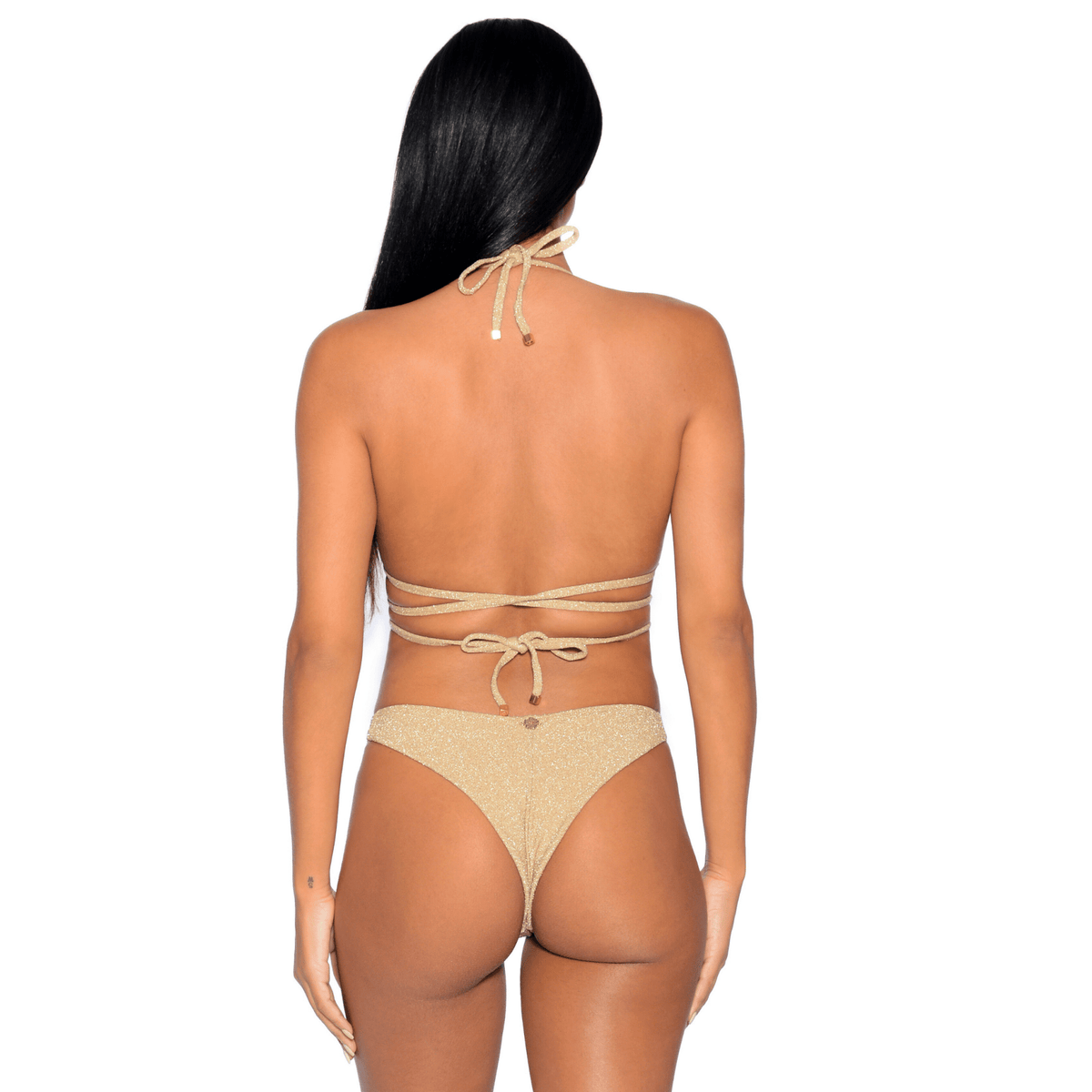 Parte inferior de bikini Cristalle de Acqua De Luxe Beachwear
