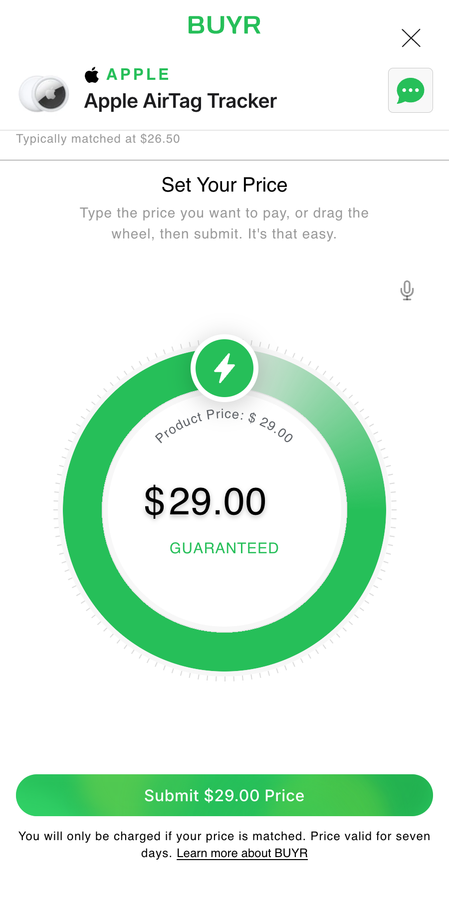 Buyr Shopify app