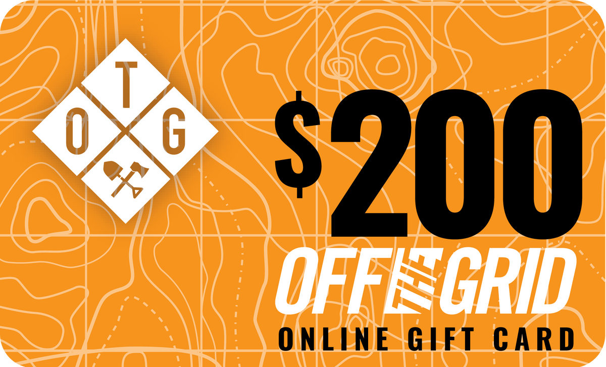 Carte-cadeau Off The Grid Surplus