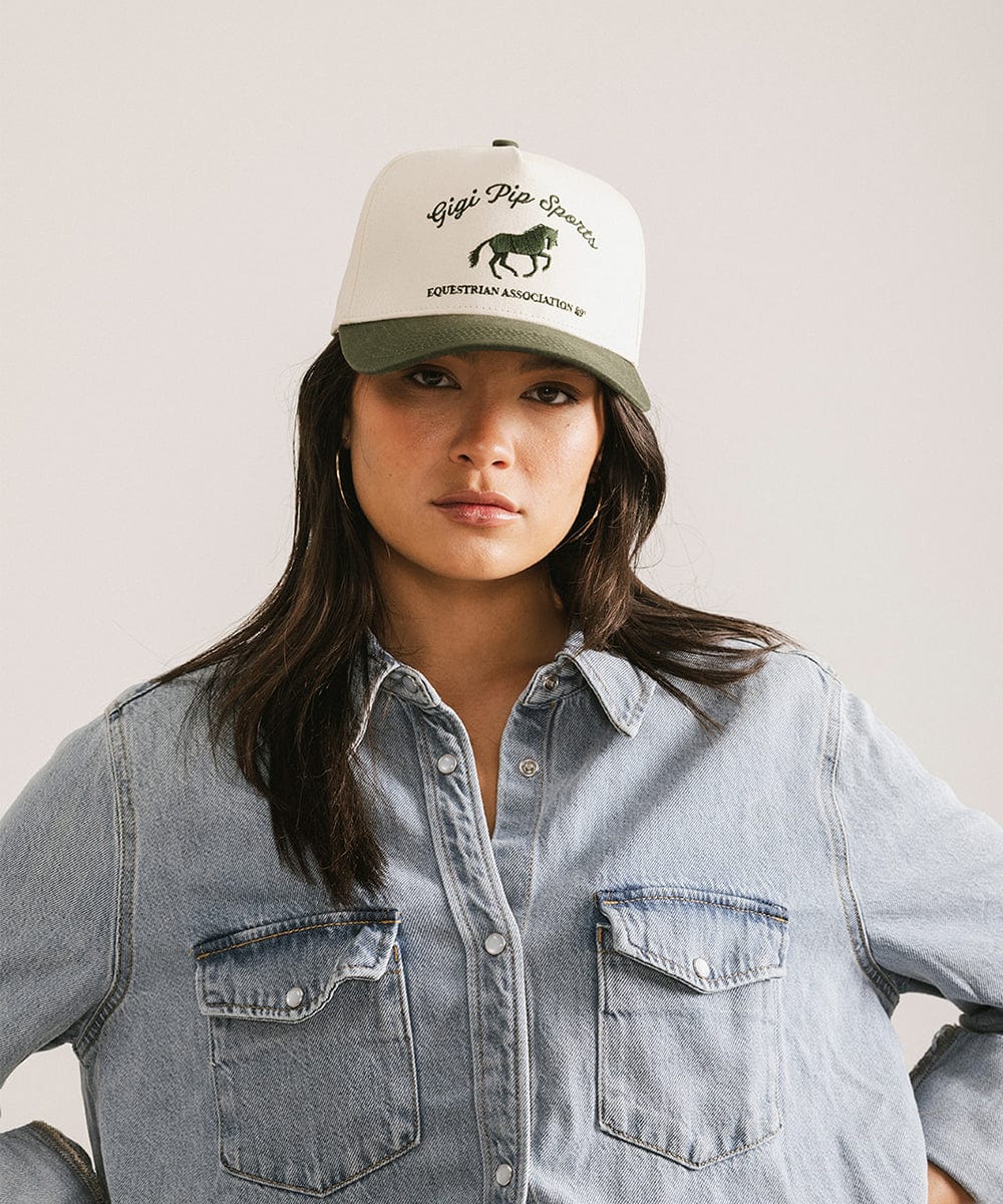 Gigi Pip Sports Vintage Trucker-Cap