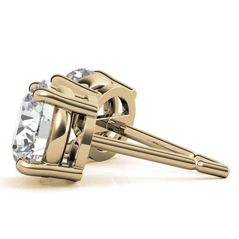 Boucles d'oreilles puces diamant VossAgin