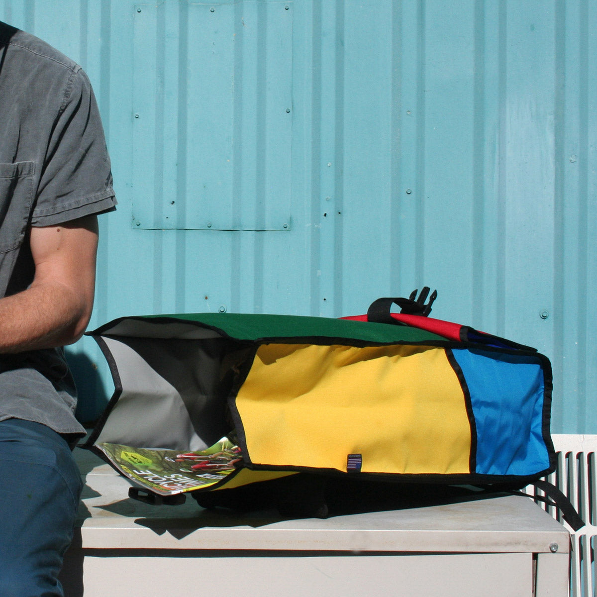 Zeitbike Green Guru Joyride Rucksack