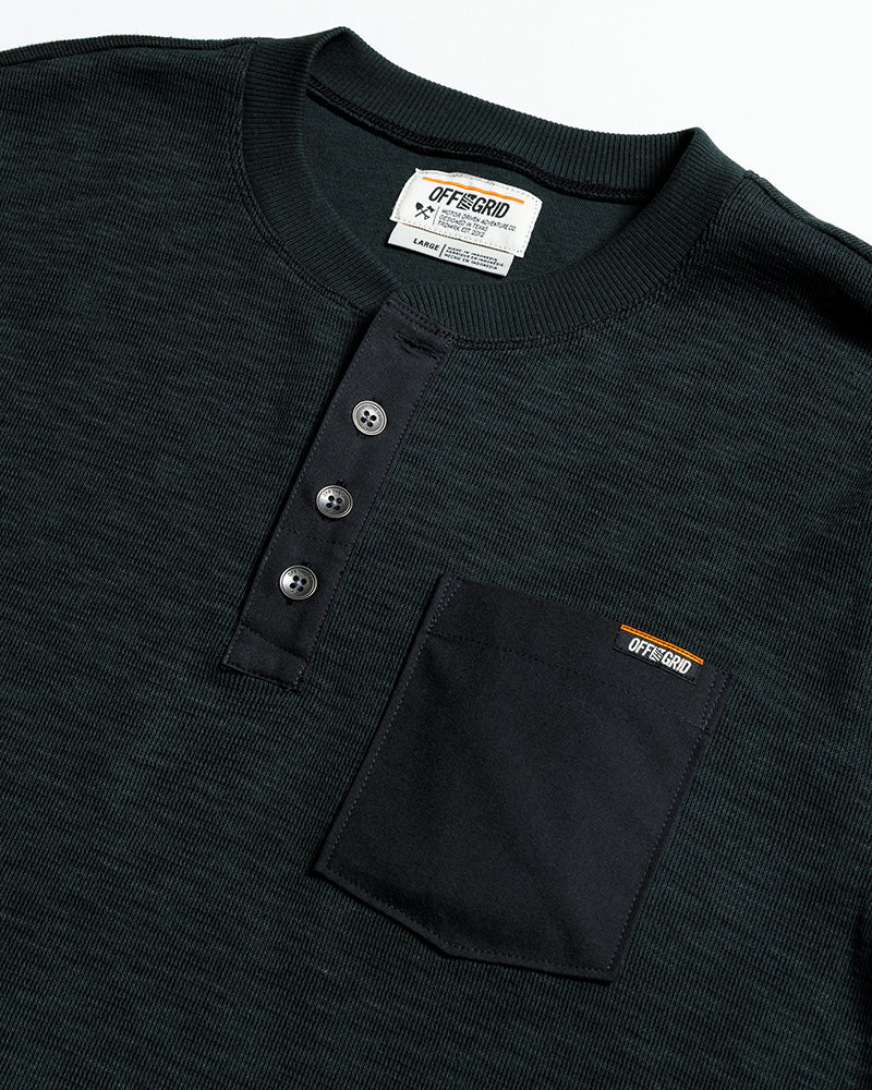 Camiseta Henley Draper de Off The Grid Surplus