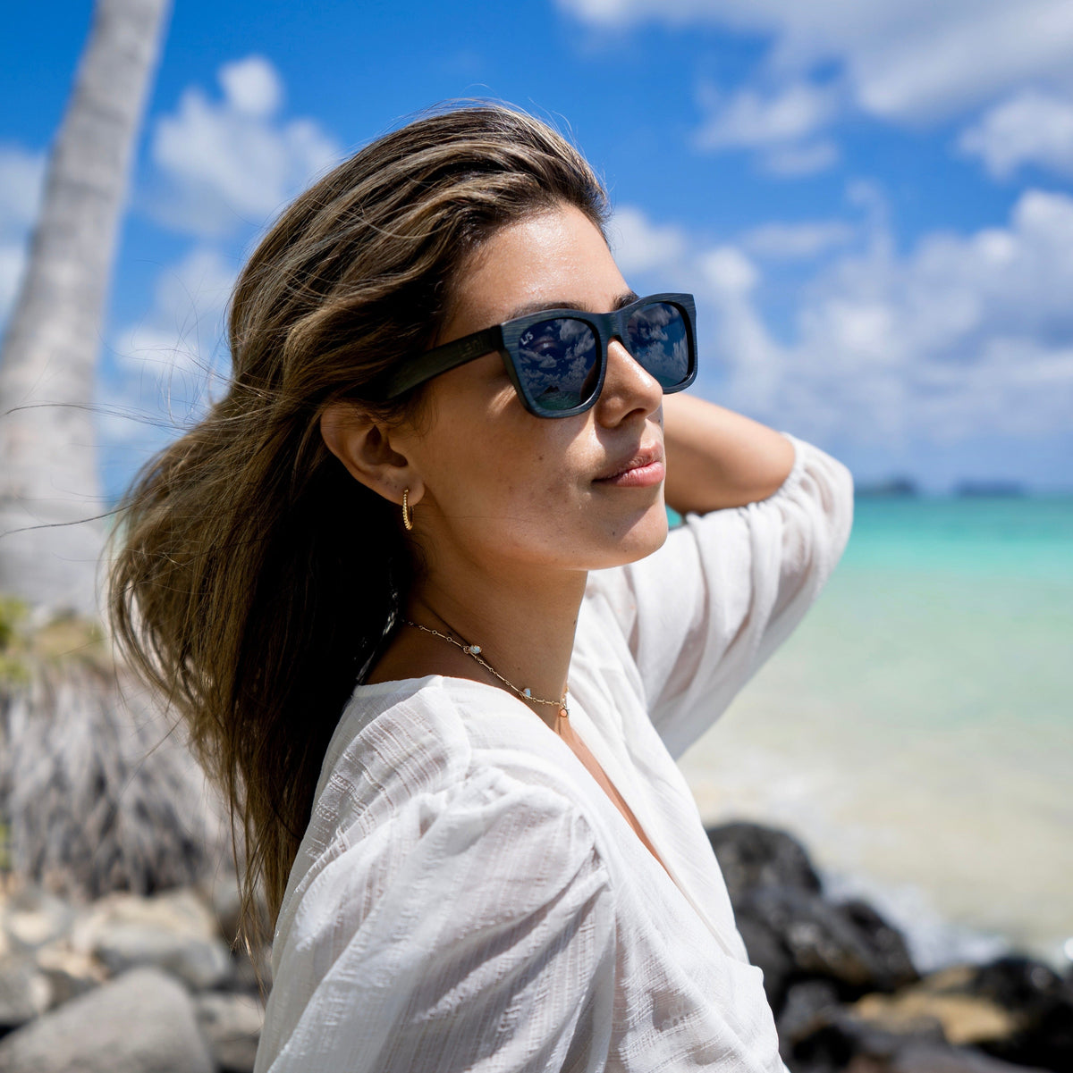 Lunettes de soleil Lani Shades Hawaii Ohe Iwa